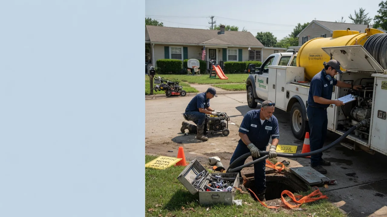 Septic Tank Pumping in Mount Hope, WV near me